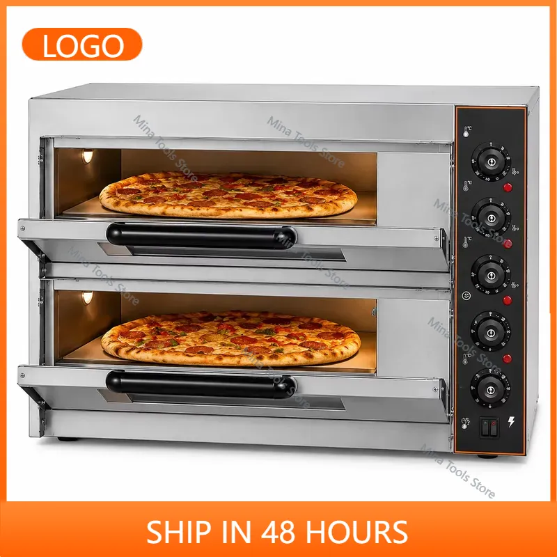 Commercial Kitchen Oven - فرن بيتزا كهربائي تجاري بقوة 3000