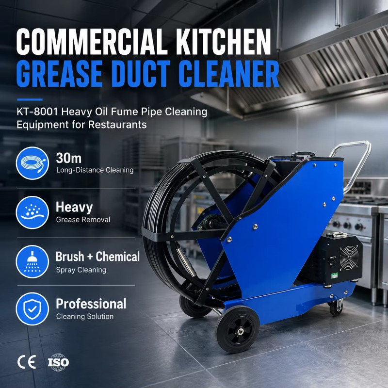 Commercial Kitchen Grease Cleaner - منظف مجاري الشحوم للمطابخ التجارية KT-8001،