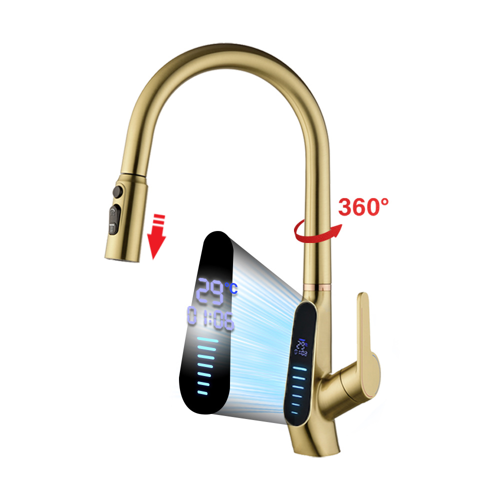 Commercial Kitchen Mixer Tap - حنفية مطبخ ذكية رقمية عالية الجودة