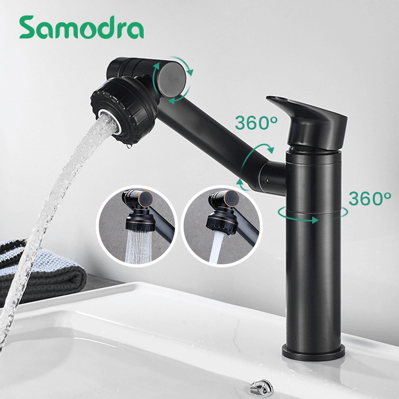 Commercial Kitchen Mixer Tap - 1080 درجة حوض صنبور بالوعة المطبخ