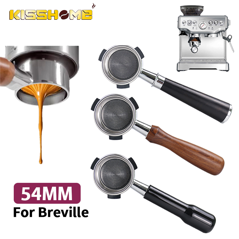 Breville Espresso Bes870 - بورتافلتر قهوة بدون قاعدة 54 مم،