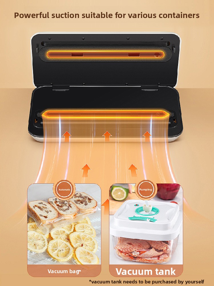 آلة تفريغ الهواء صغيرة الحجم أ - مراجعة Vacuum Sealer وسعره