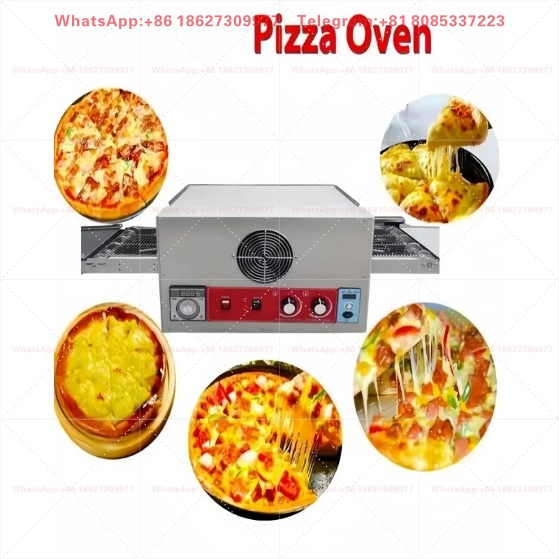 فرن بيتزا كهربائي تجاري بحزام  - مراجعة Commercial Kitchen Oven وسعره