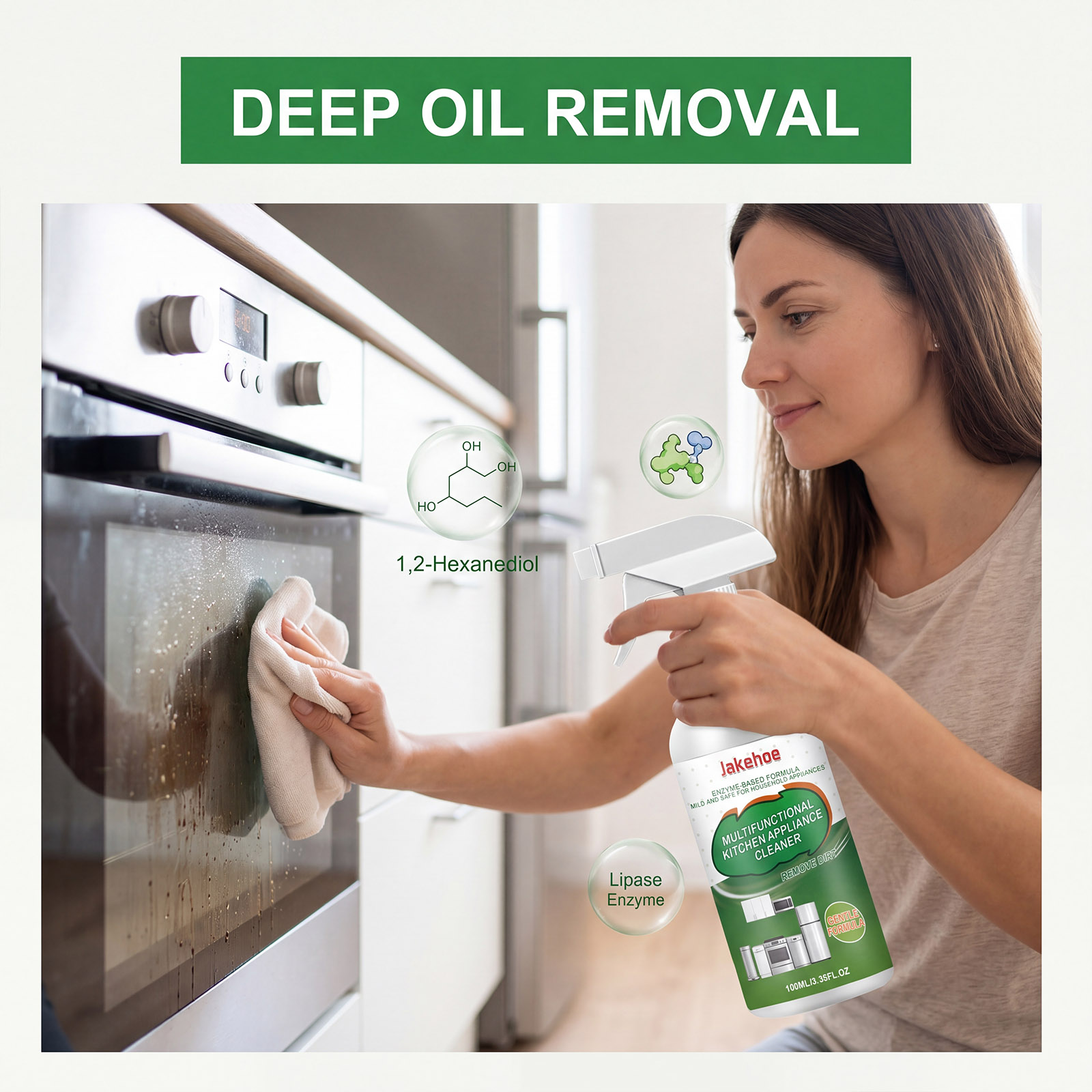 منظف رذاذ للأجهزة المنزلية، مز - مراجعة Commercial Kitchen Grease Cleaner وسعره