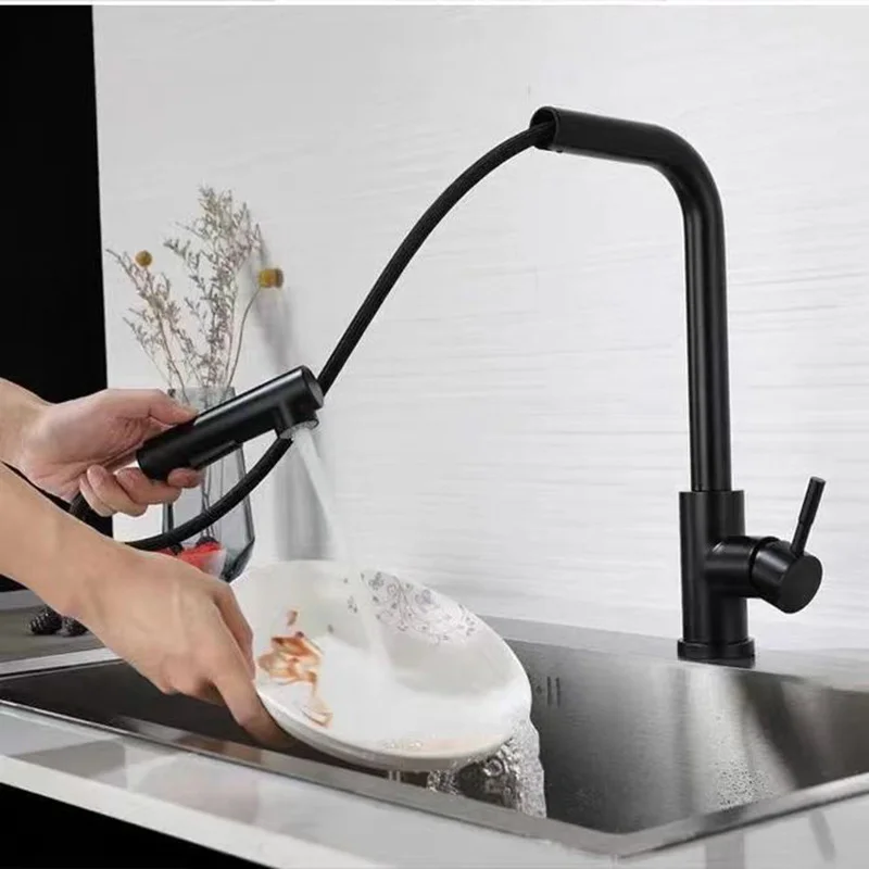 حنفية مطبخ سوداء قابلة للسحب ب - مراجعة Commercial Kitchen Mixer Tap وسعره