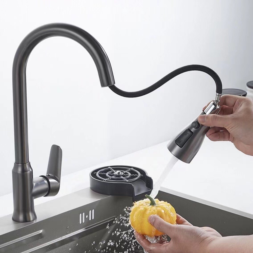 صنبور المطبخ ثقب واحد سحب صنبو - مراجعة Commercial Kitchen Mixer Tap وسعره