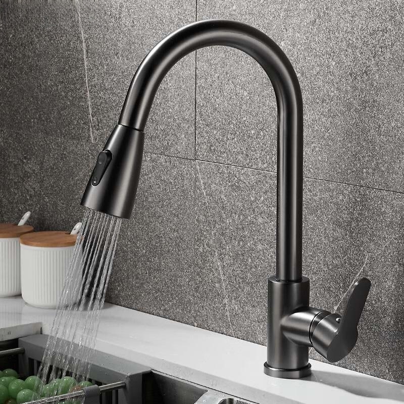 ماتي الأسود صنبور المطبخ ثقب و - مراجعة Commercial Kitchen Mixer Tap وسعره