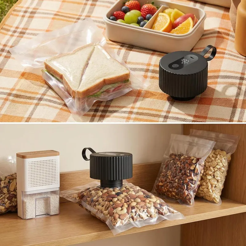 جهاز تفريغ الهواء الكهربائي ال - مراجعة Vacuum Sealer وسعره